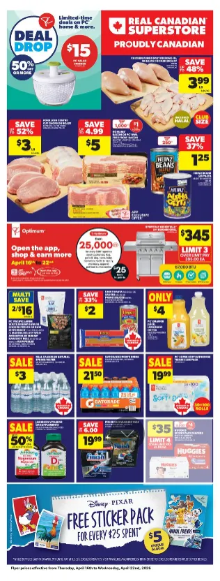  Real Canadian Superstore Sales from April 16 to April 22 2026 - flyer page 2
