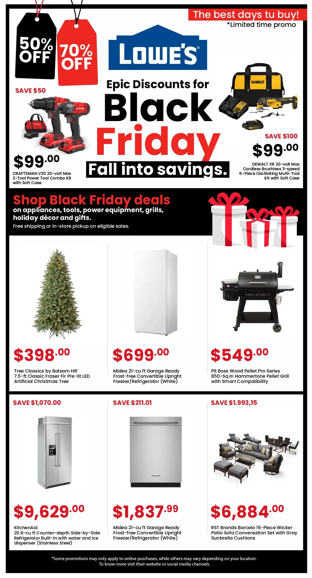 Weekly ad Black Friday deals from October 31 to December 1 2024 - Page 1
