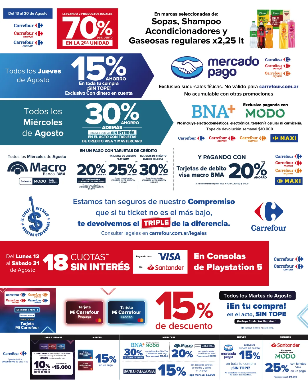 Ofertas de Carrefour Grandes ofertas 13 de agosto al 20 de agosto 2024 - Página 8 del catálogo