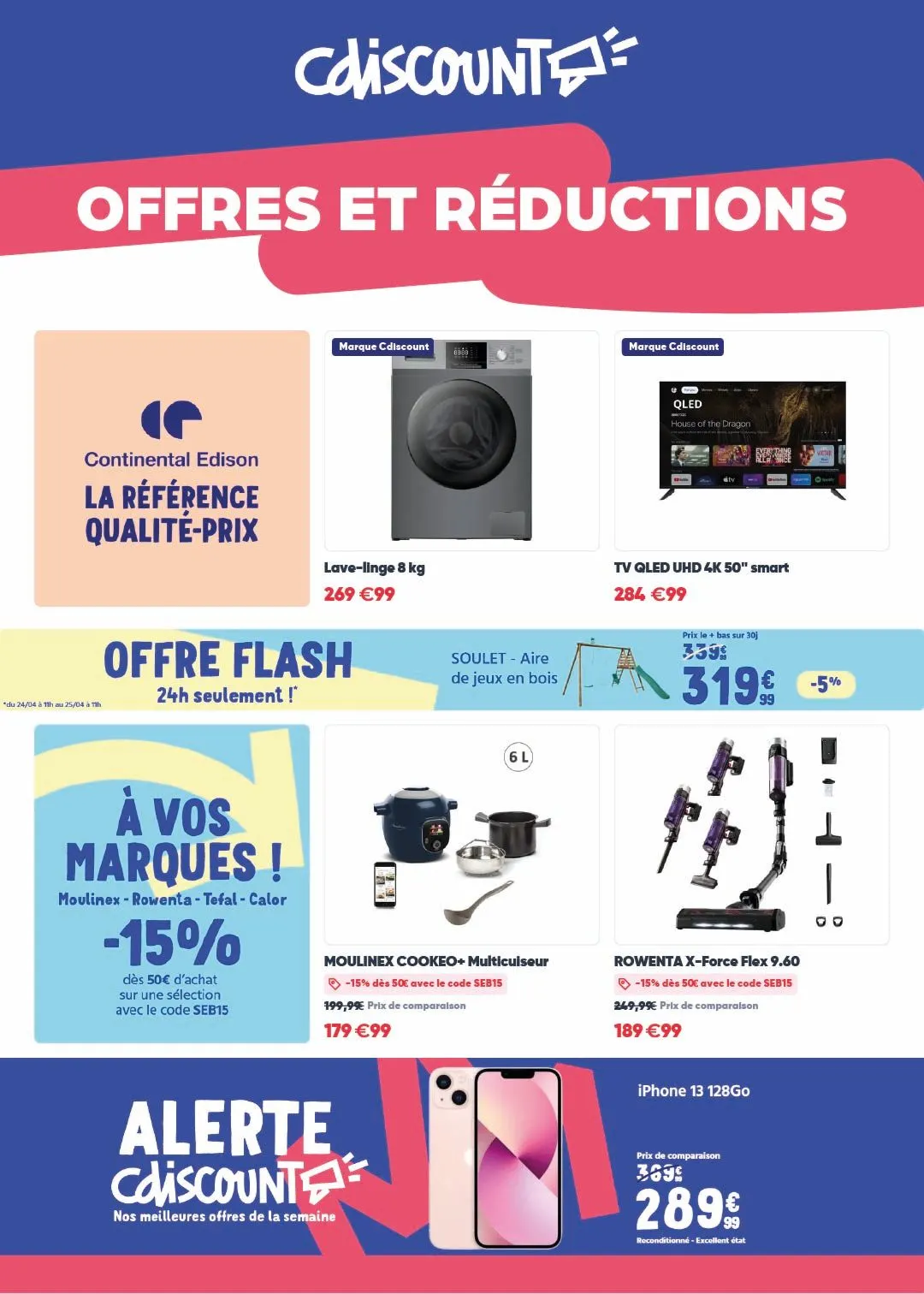 Cdiscount Offres et réductions du 24 avril au 8 mai 2025 - Catalogue page 