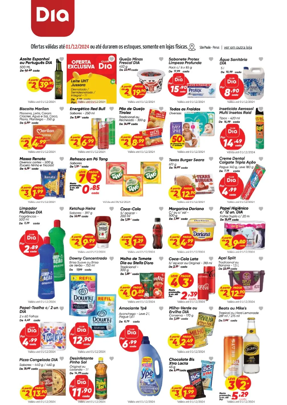 Encarte de Dia Black Friday 28 de novembro até 1 de dezembro 2024 - Pagina 1