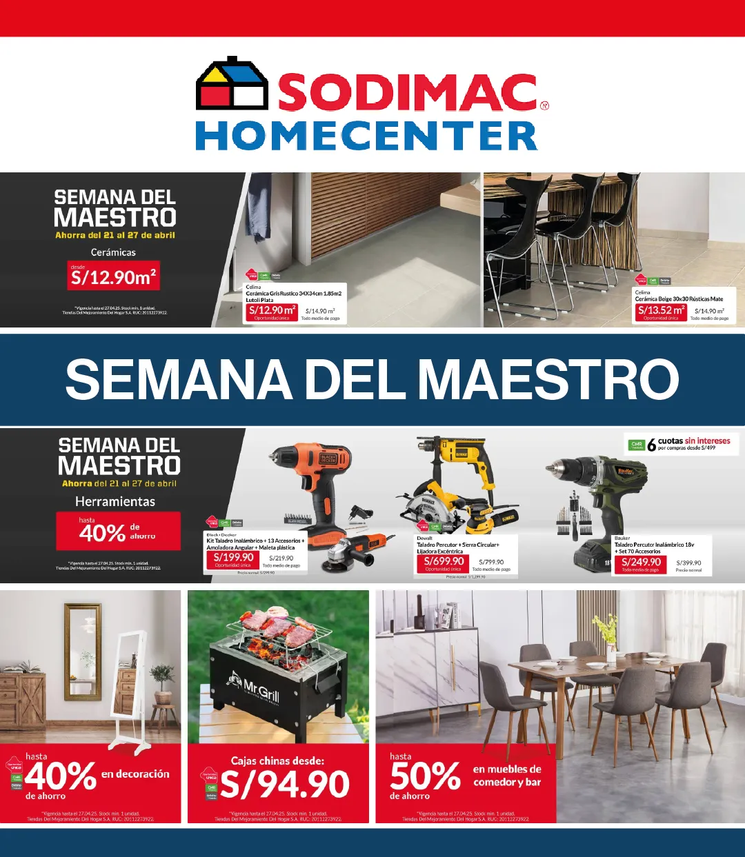 Catalogo de Maestro Semana del maestro 22 de abril al 27 de abril 2025 - Pag 