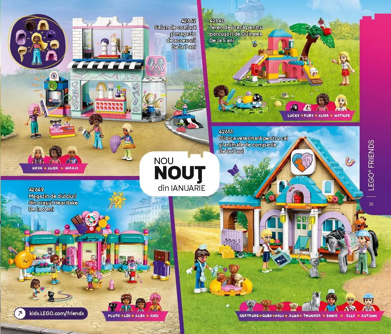 Catalog Lego Friends de la 2 ianuarie până la 30 aprilie 2025 - Revista Pagina 12