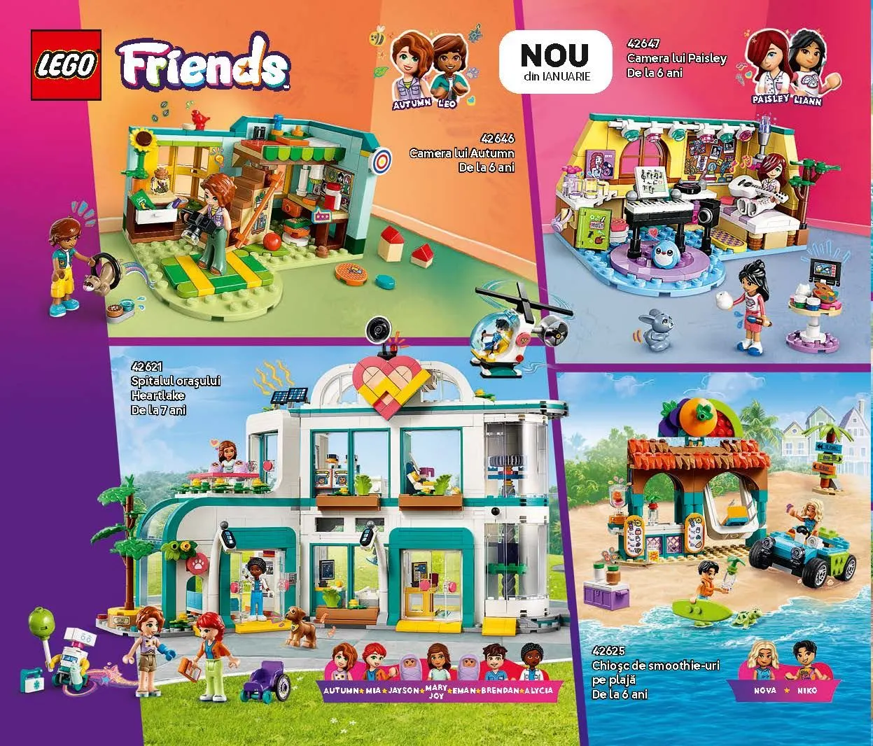 Catalog Lego Friends de la 2 ianuarie până la 30 aprilie 2025 - Revista Pagina 3