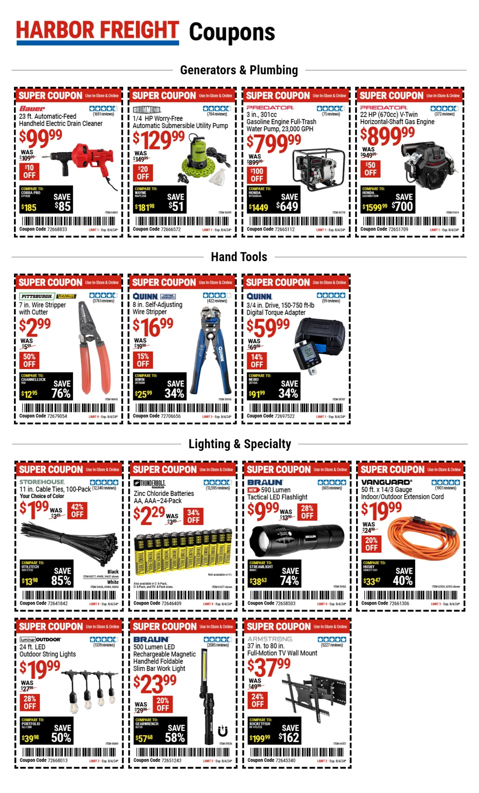 Weekly ad Coupons & Savings from July 25 to August 4 2024 - Page 5