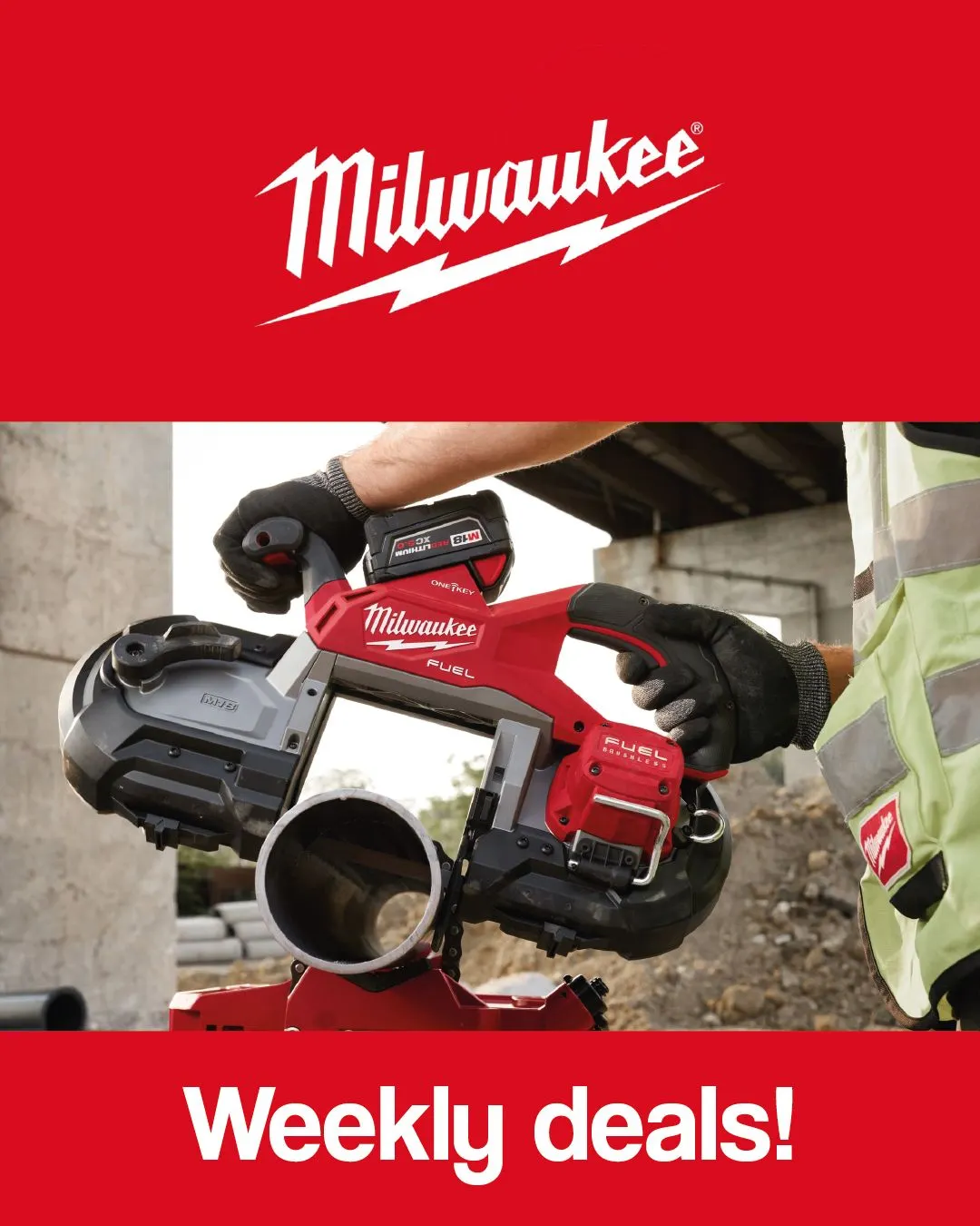 Weekly ad Milwaukeetool Weekly Ad from March 27 to April 17 2025 - Page 