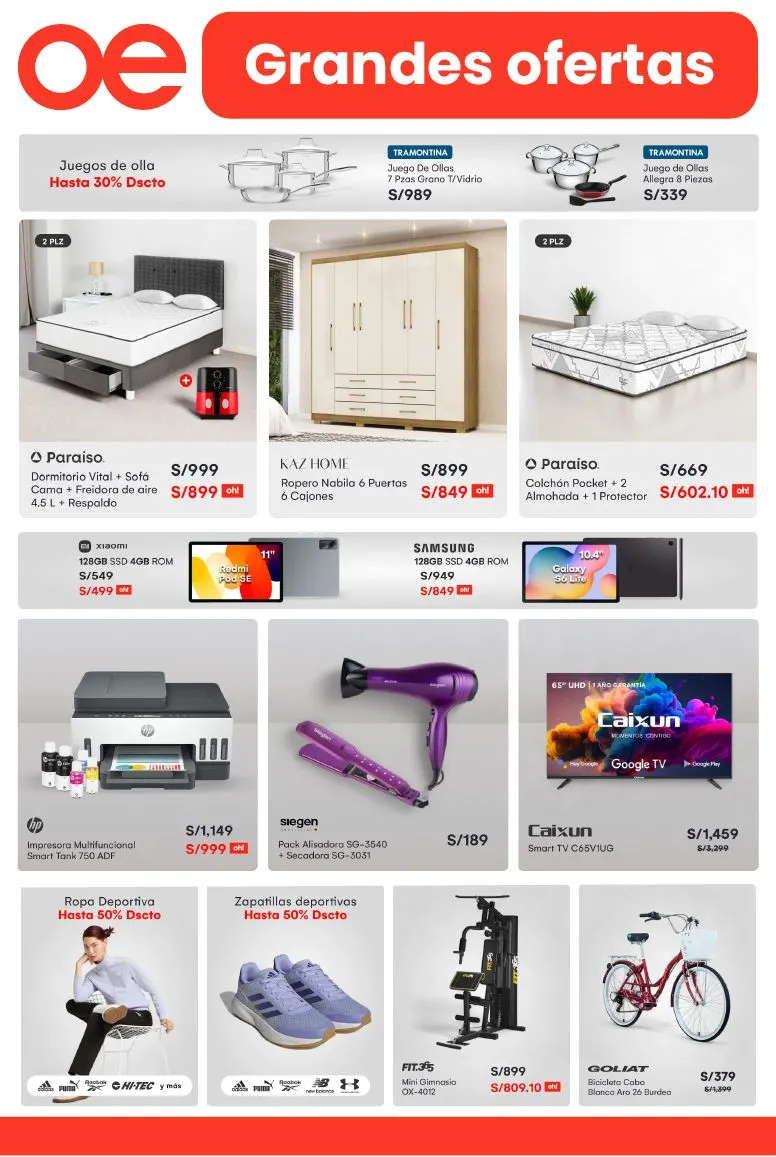 Catalogo de Oechsle Ofertas de la semana 12 de mayo al 26 de mayo 2025 - Pag 1