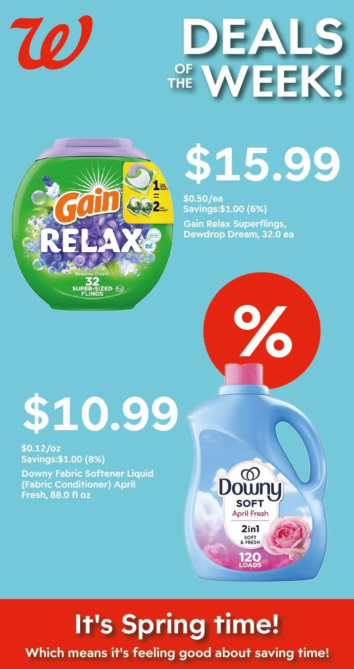 Weekly ad Walgreens Weekly Ad from April 28 to May 12 2025 - Page 1