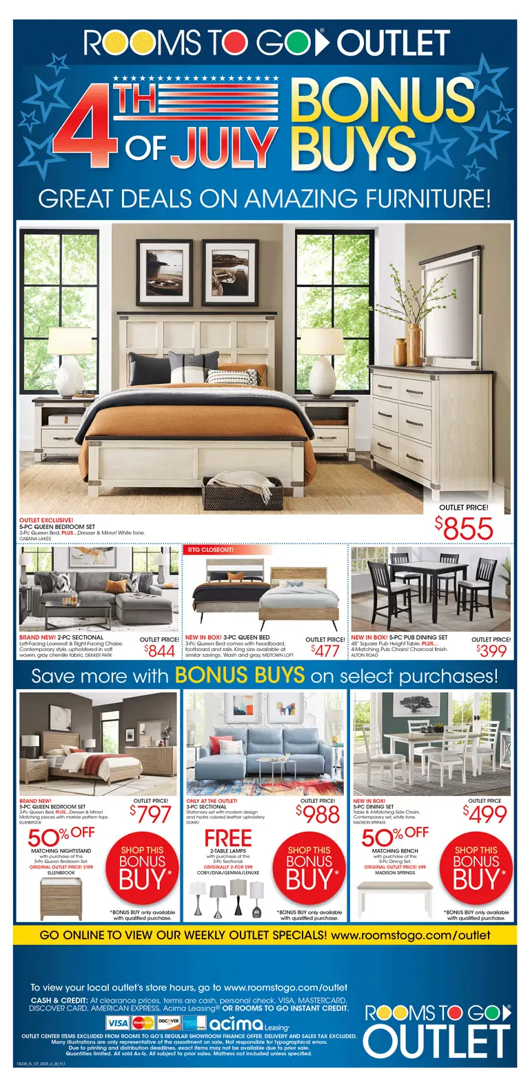 Weekly ad Rooms To Go weekly ads from June 11 to July 18 2025 - Page