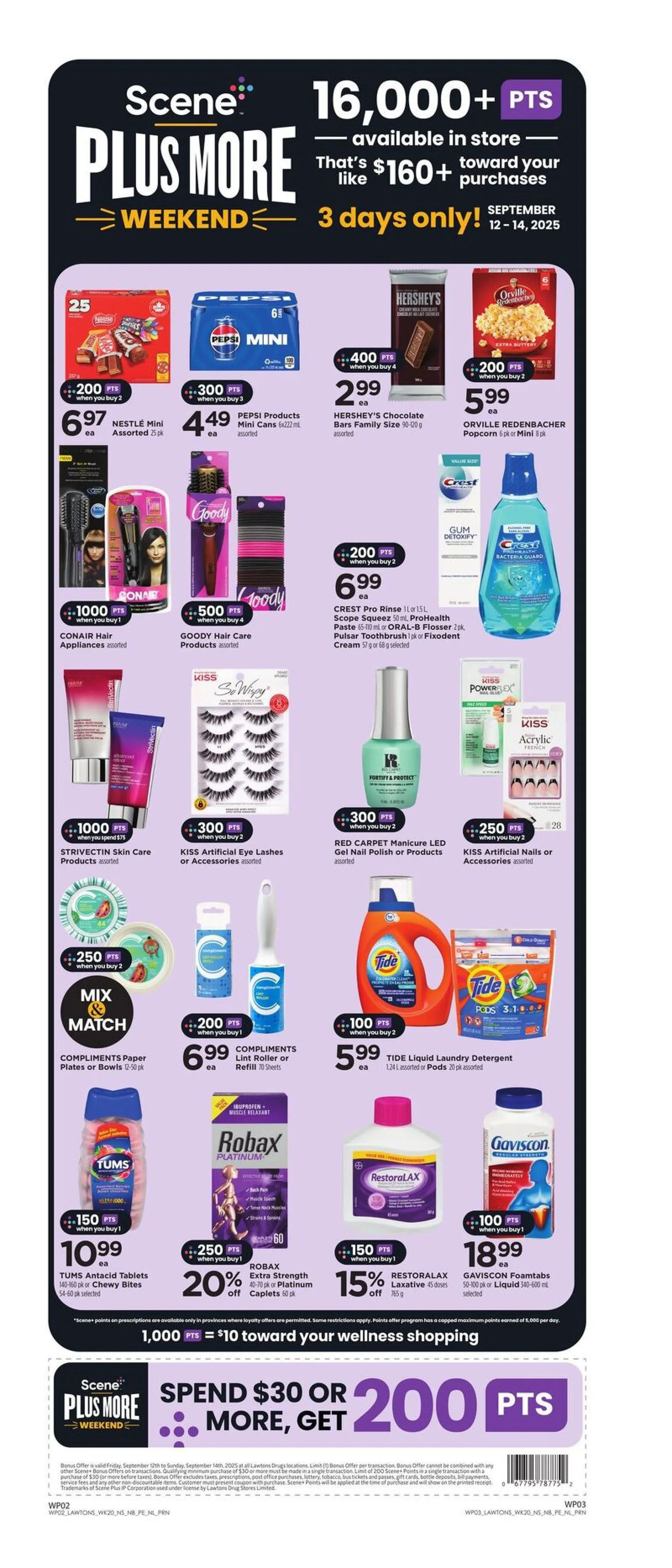 Lawtons Drugs Sales from September 12 to September 20 2025 - flyer page 2