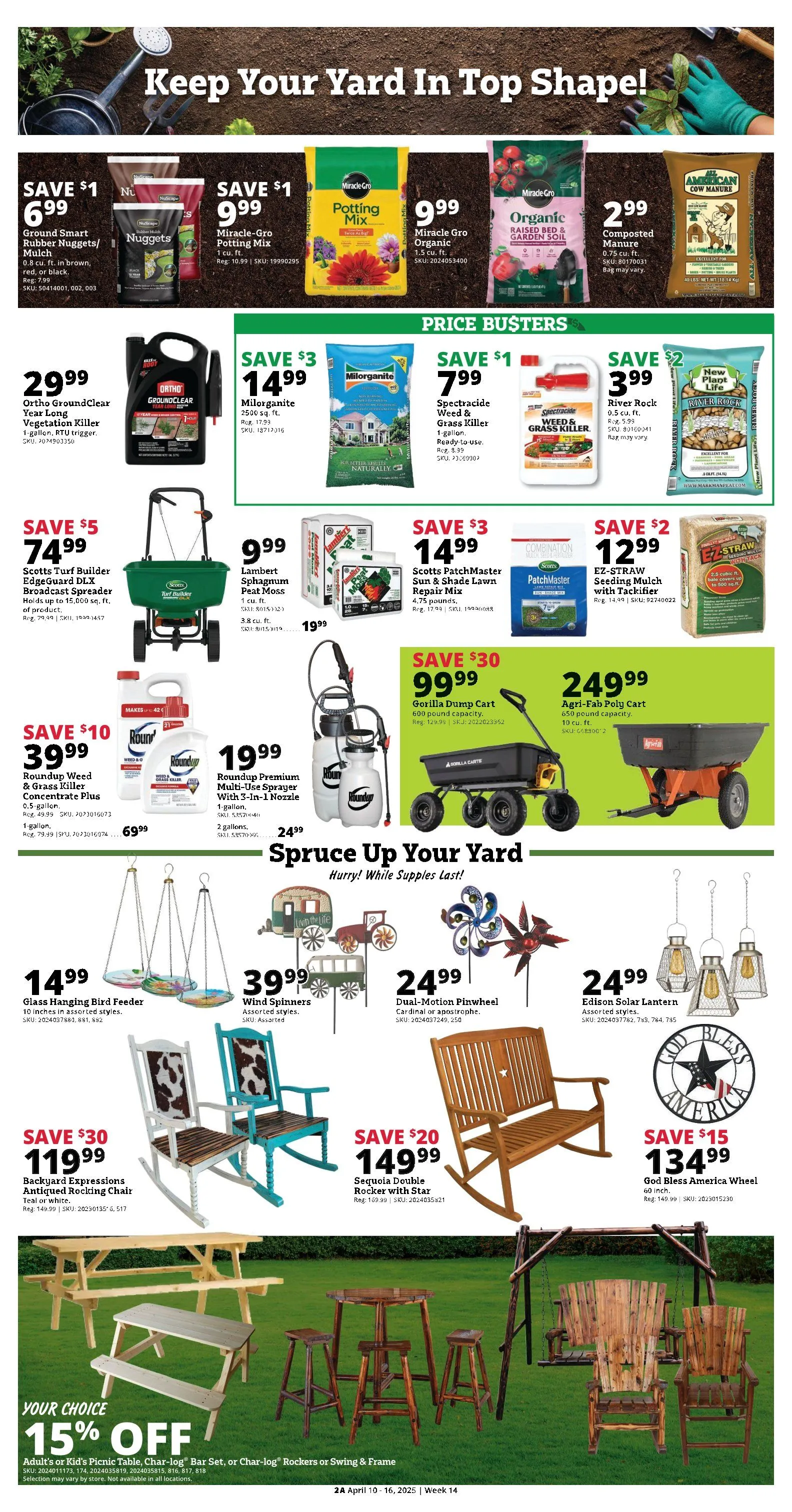 Weekly ad Rural King Sales from April 10 to April 16 2025 - Page 2