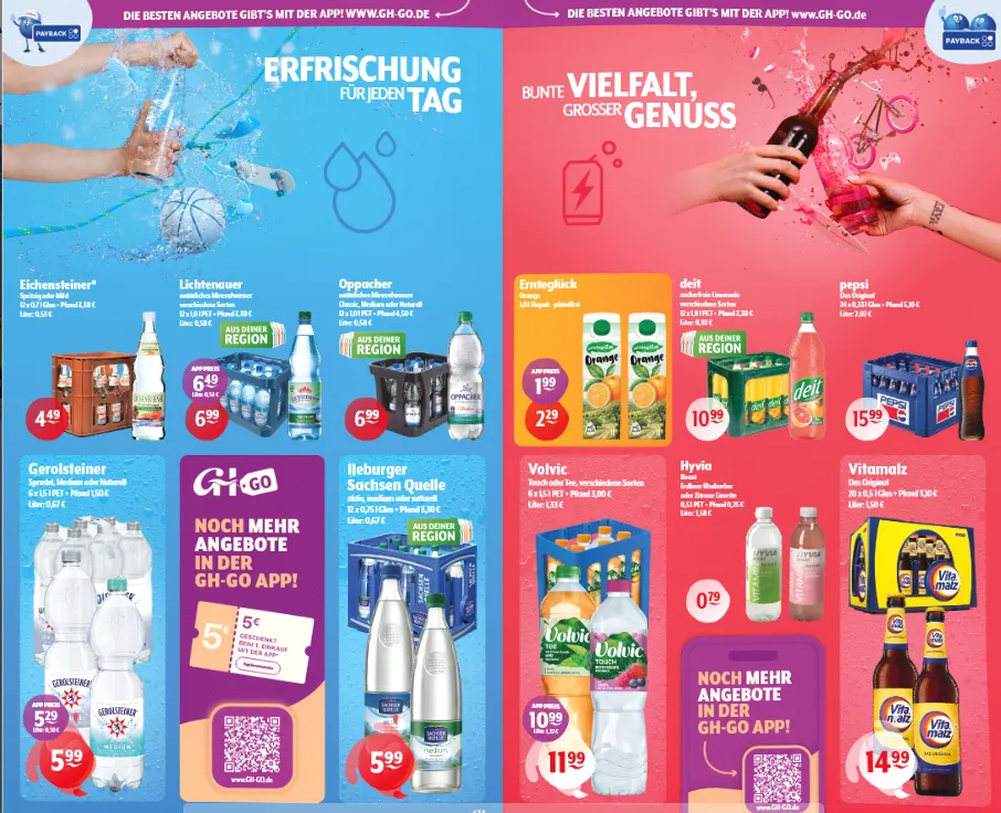 Getränke Huster Prospekte  von 20. April bis 25. April 2026 - Prospekt seite 2