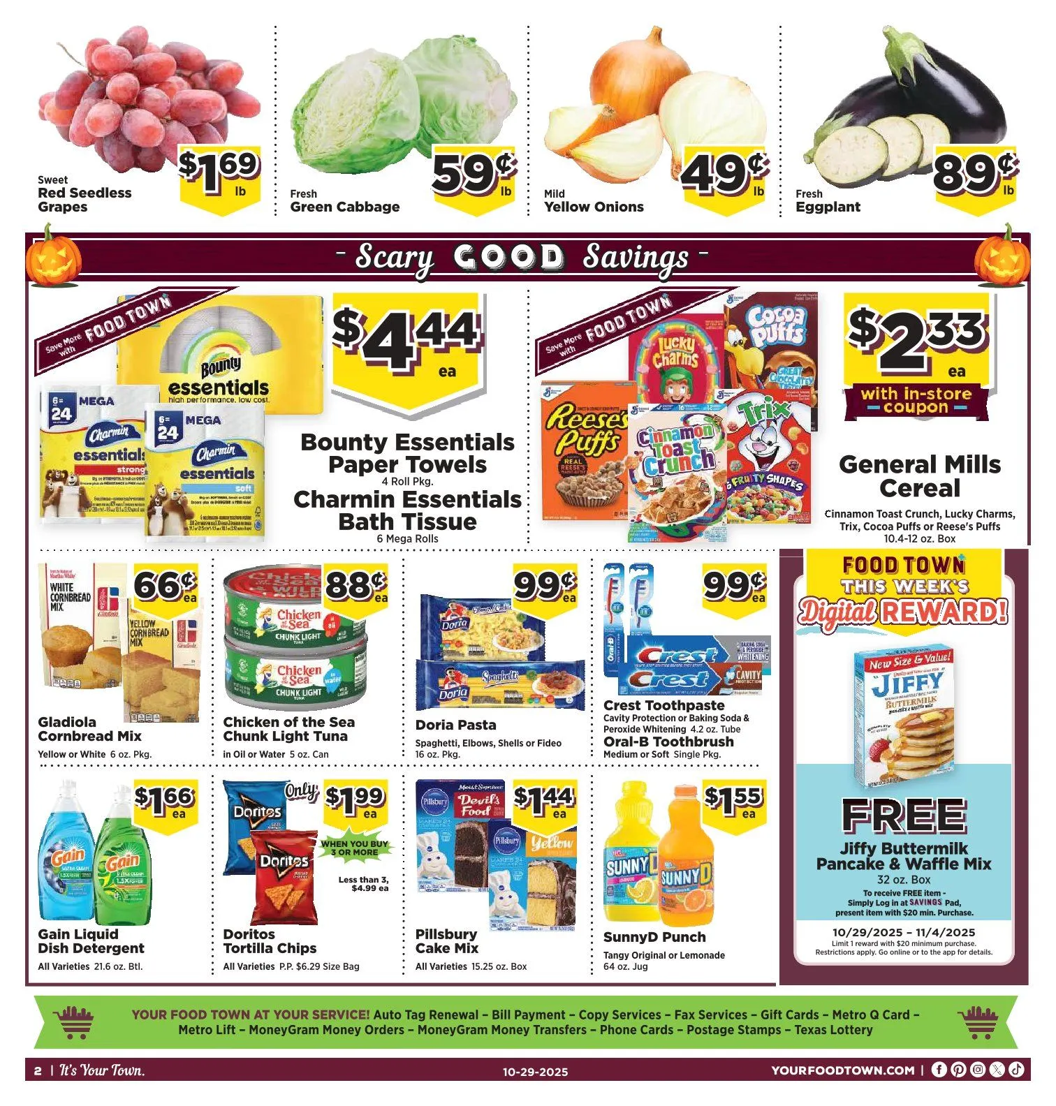 Weekly ad Foodtown weekly ads from October 29 to November 4 2025 - Page 2