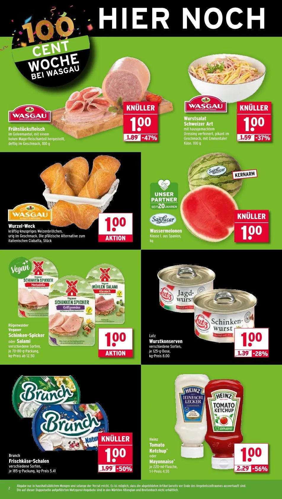 Wasgau Prospekte von 21. Juli bis 26. Juli 2025 - Prospekt seite 2