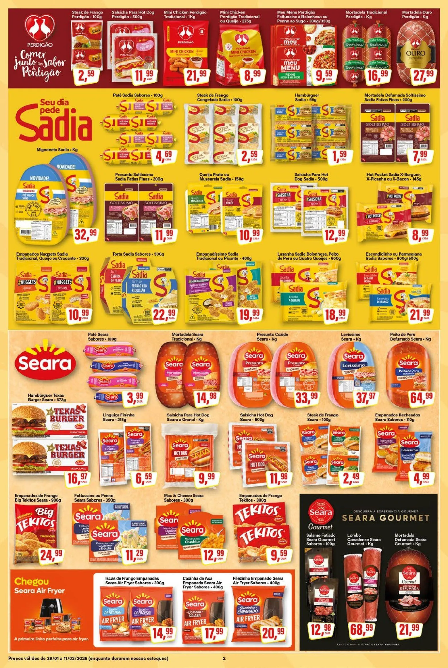 Encarte de Folhetos Rede Supermarket  10 de fevereiro até 11 de fevereiro 2026 - Pagina 2