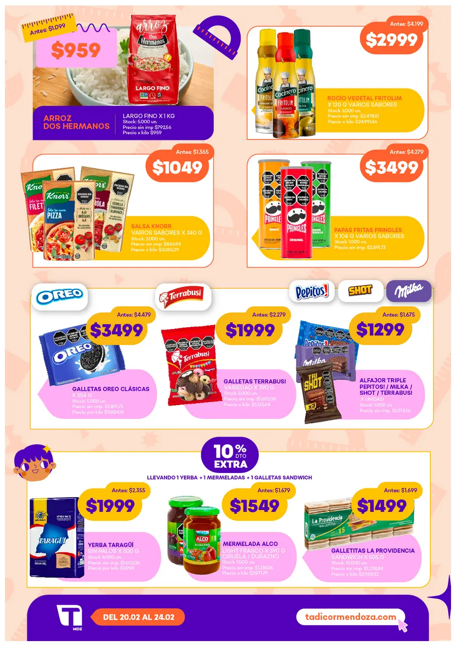 Ofertas de Ofertas Supermercados Tadicor 20 de febrero al 24 de febrero 2026 - Página 2 del catálogo