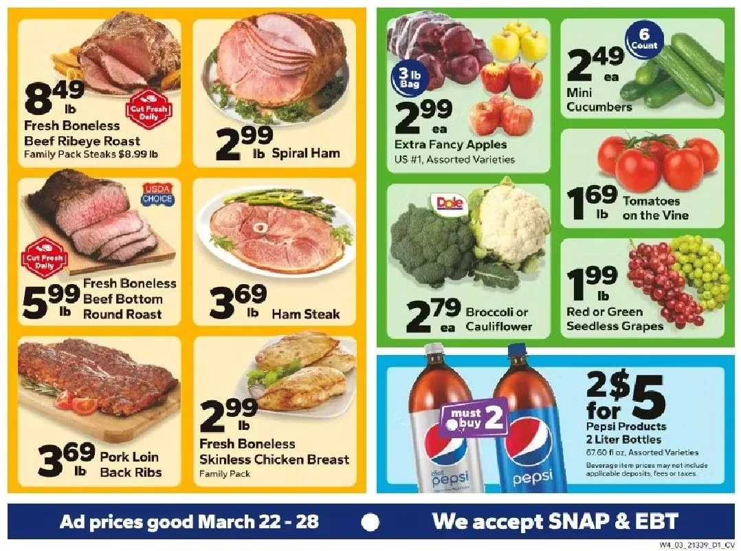 Weekly ad  Save a Lot Sales from March 22 to March 28 2026 - Page 2