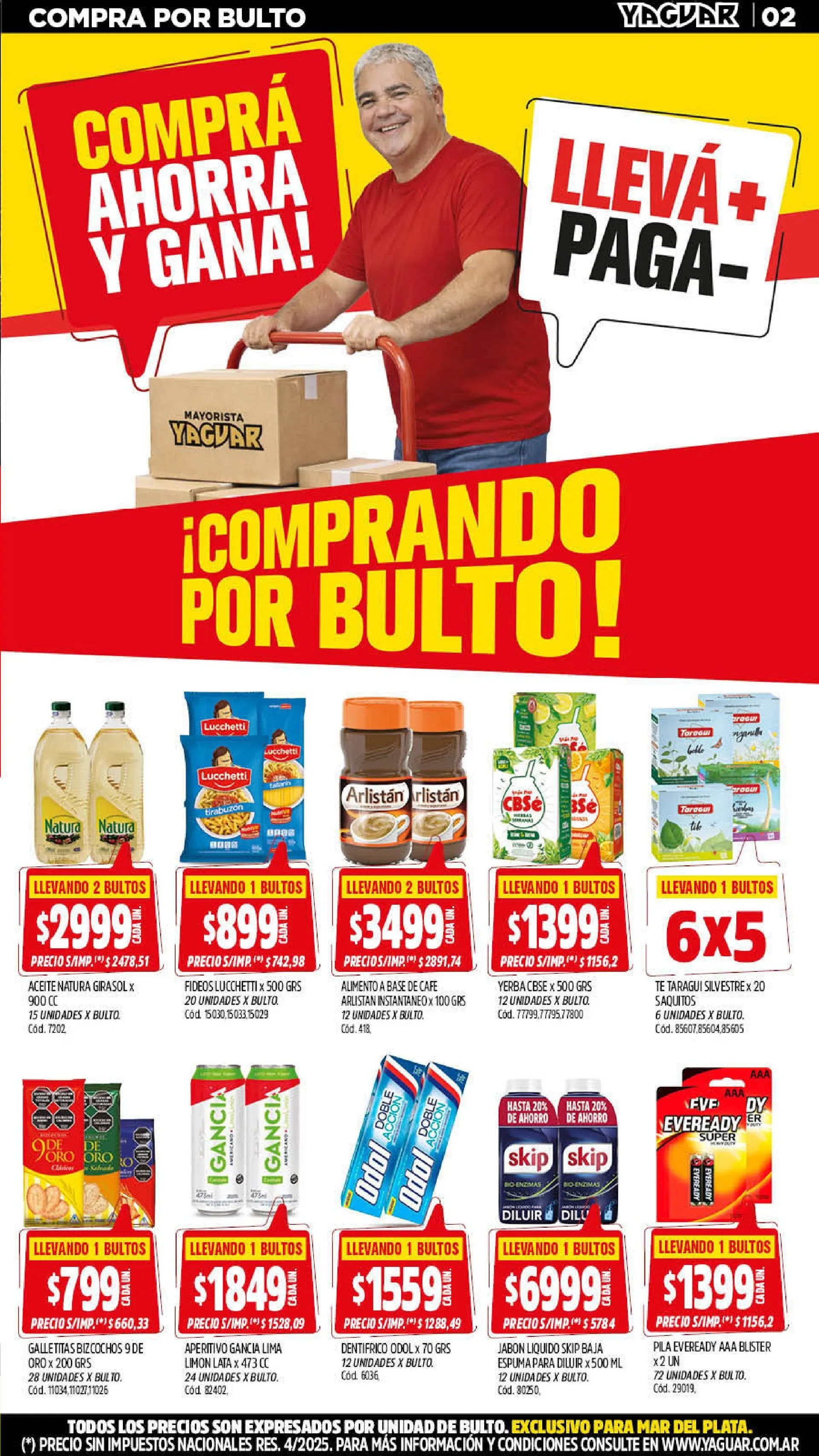Ofertas de  Yaguar Ofertas 20 de abril al 25 de abril 2026 - Página 2 del catálogo