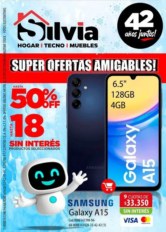 Ofertas de Casa Silva Ofertas 1 de julio al 31 de julio 2025 - Página 1 del catálogo