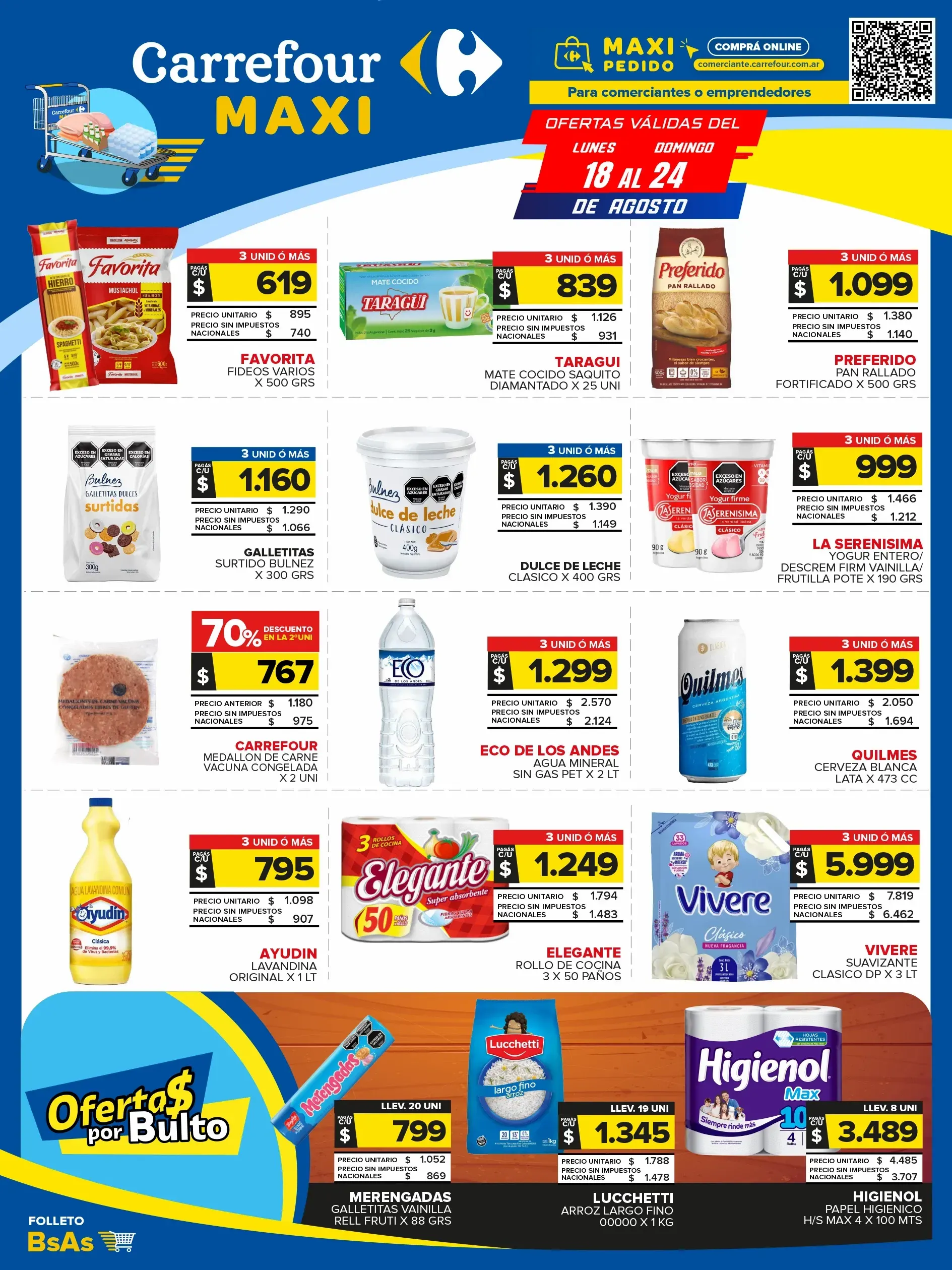 Ofertas de Carrefour Maxi Ofertas 18 de agosto al 24 de agosto 2025 - Página  del catálogo