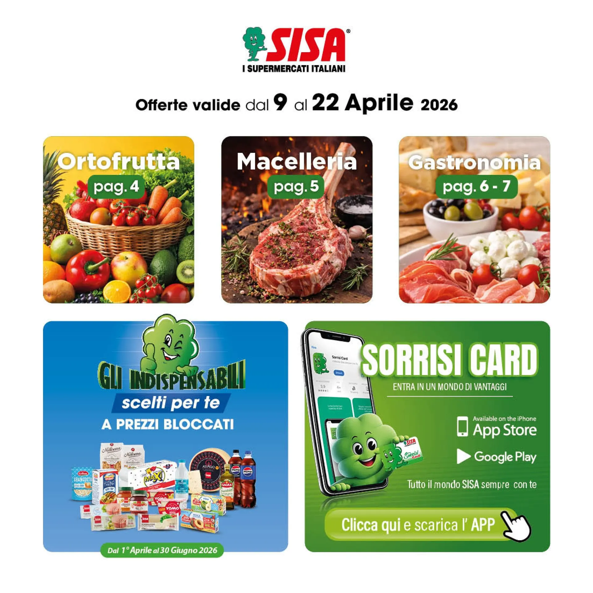 Volantini Sisa da 9 aprile a 22 aprile di 2026 - Pagina del volantino 2