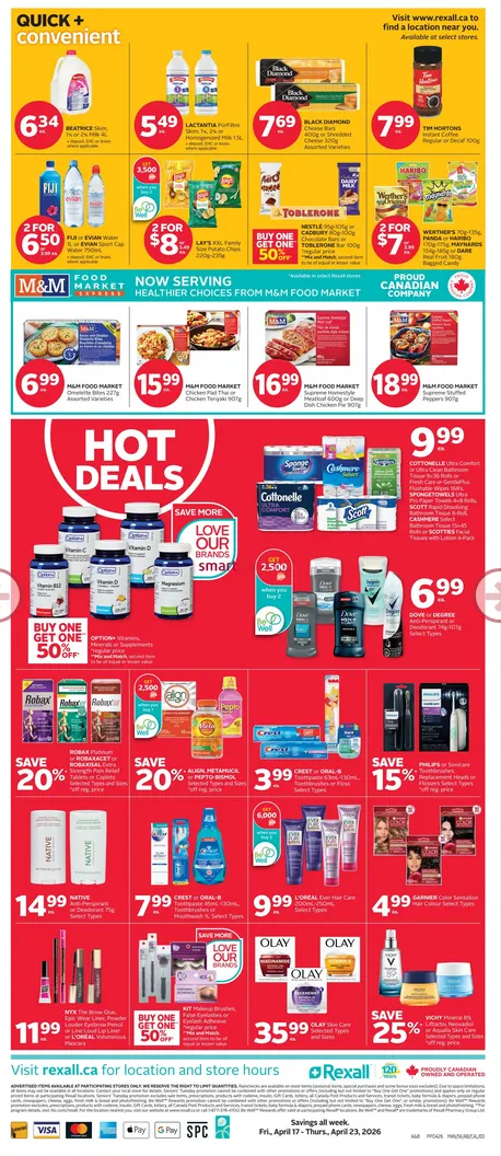 Rexall Sales from April 17 to April 23 2026 - flyer page 2