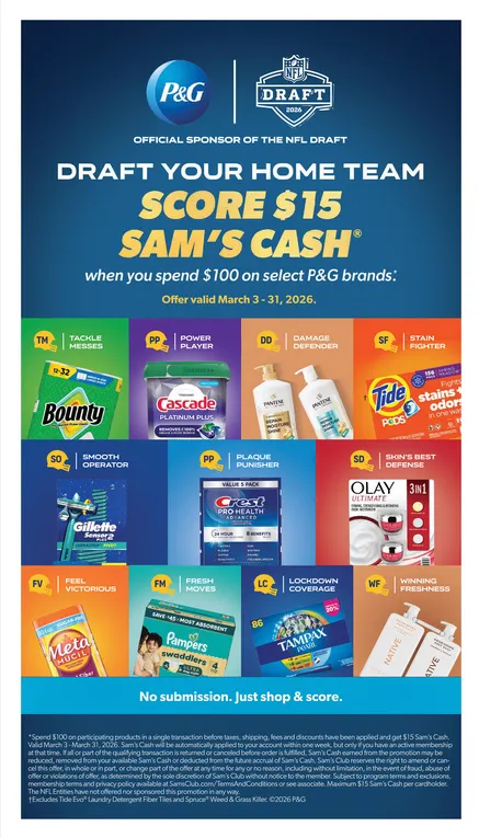 Weekly ad  Sam's Club Sales from March 18 to April 12 2026 - Page 2
