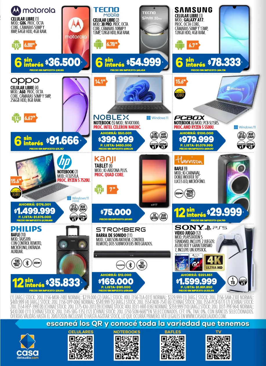 Ofertas de Ofertas Casa del Audio 1 de julio al 31 de julio 2026 - Página 2 del catálogo