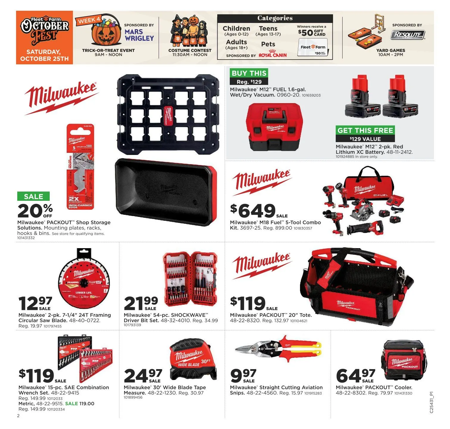 Weekly ad Fleet Farm Sales from October 23 to October 29 2025 - Page 2