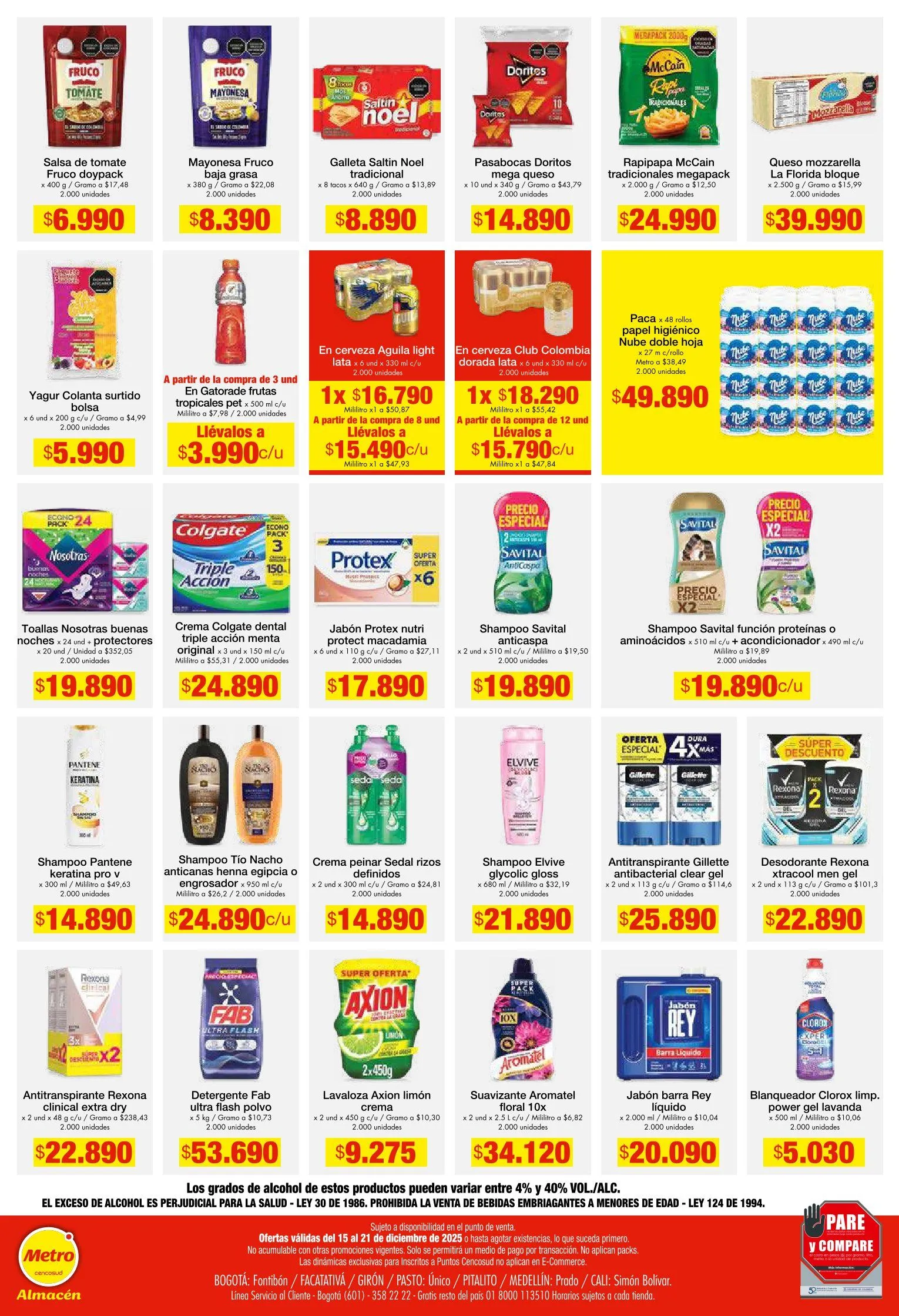 Catalogo de Metro Ofertas 15 de diciembre al 21 de diciembre 2025 - Pag 2