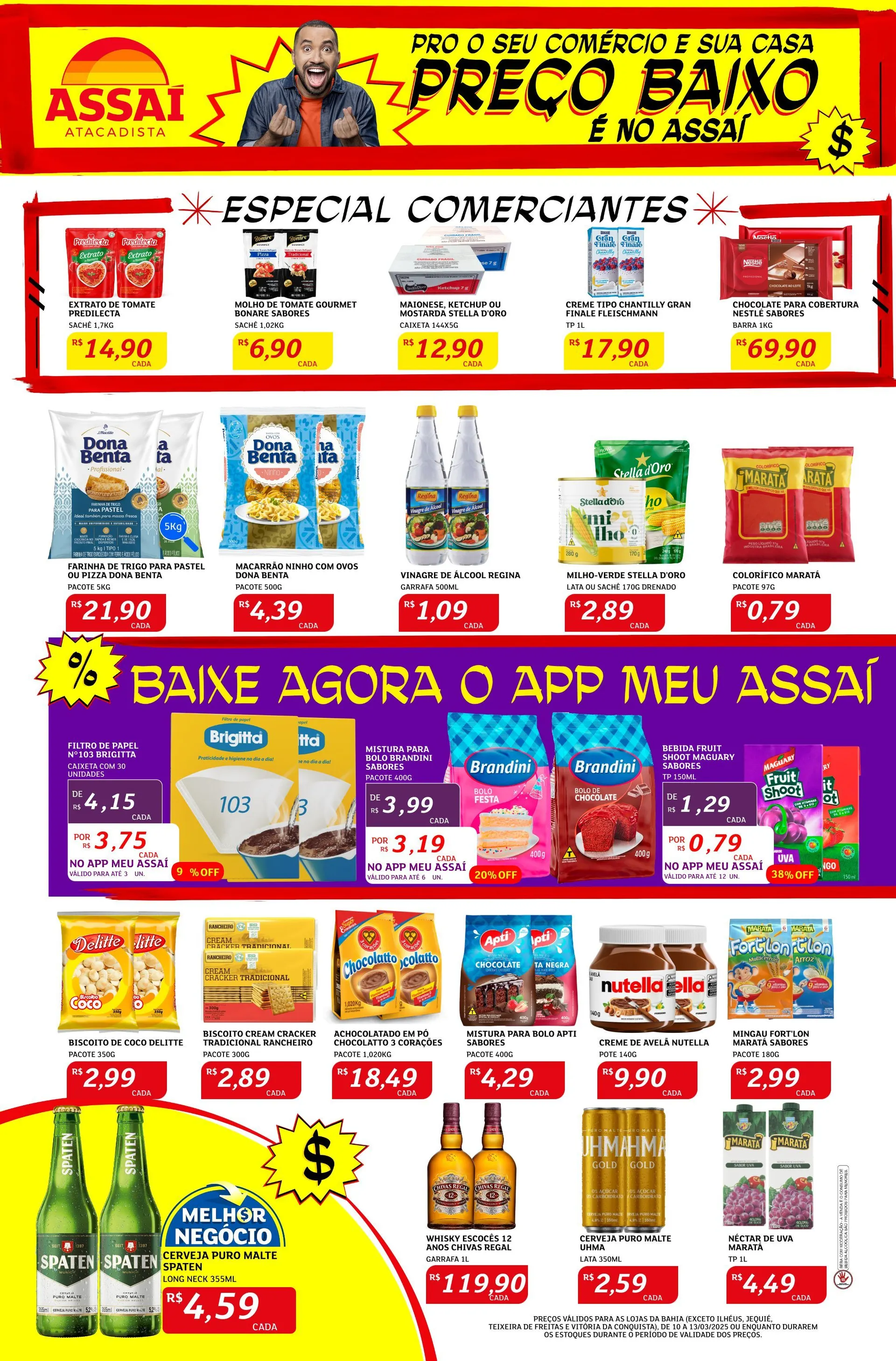 Encarte de Folhetos Assaí Atacadista 10 de março até 13 de março 2025 - Pagina 2