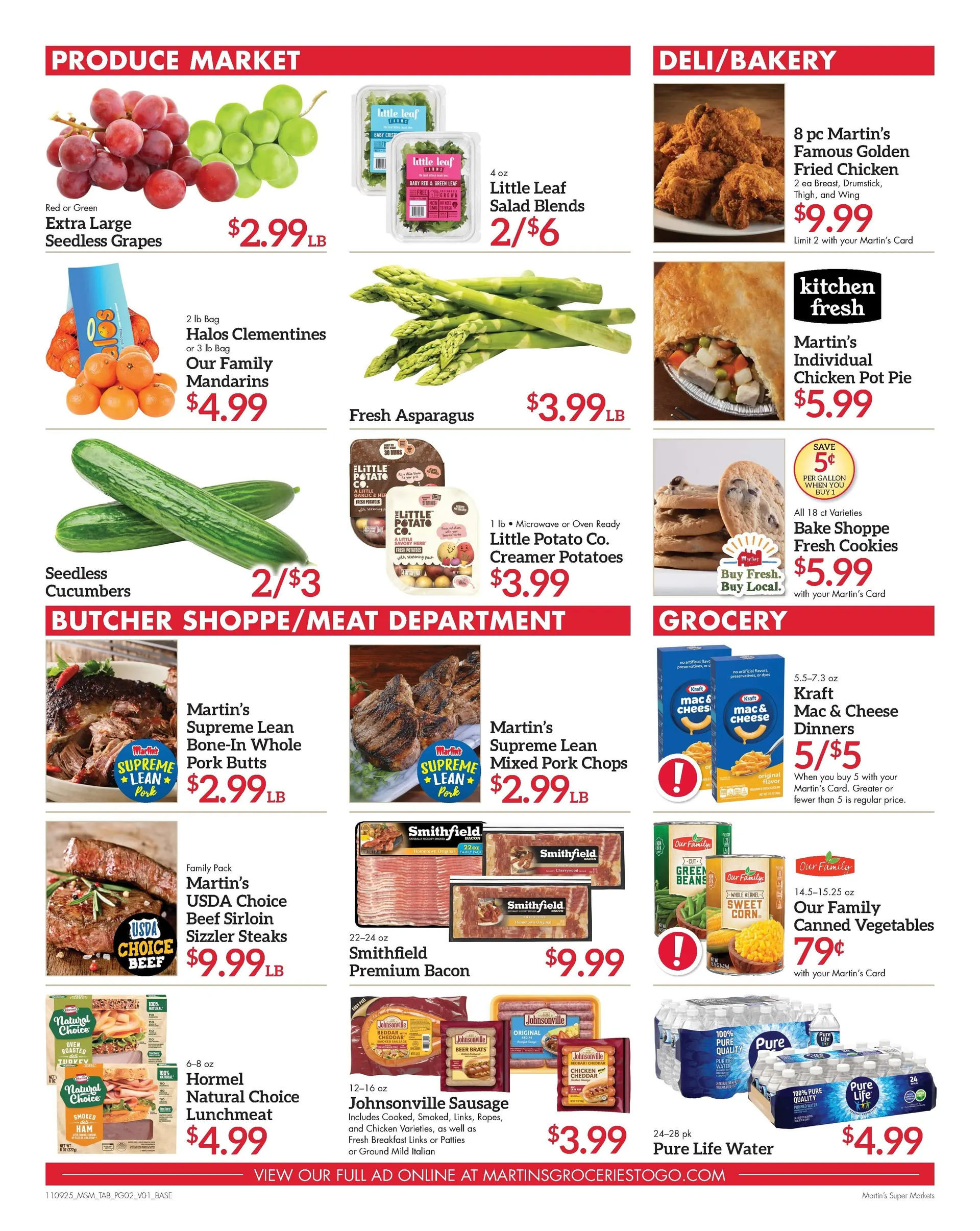 Weekly promotion Martin’s  Sales spanning from November 9 to November 15 2025 - Page 2 for Catalogue 365