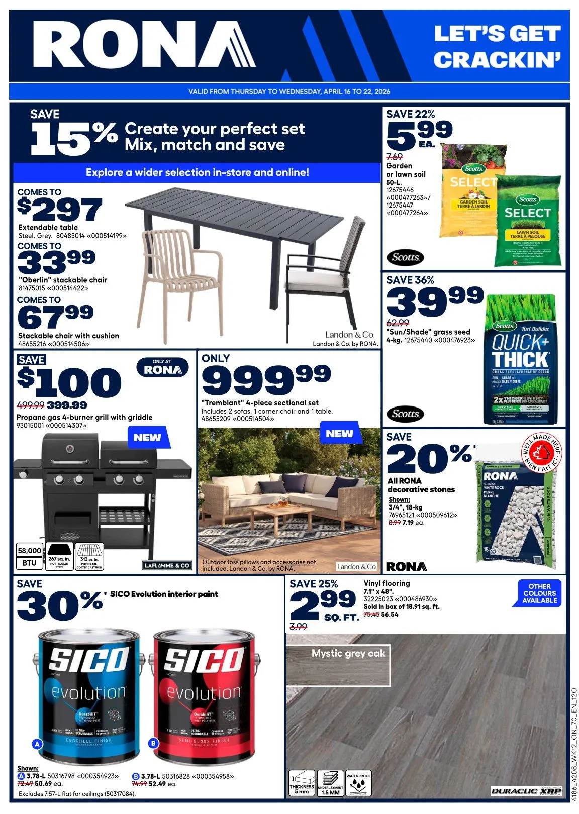 RONA Sales from April 20 to April 22 2026 - flyer page 2
