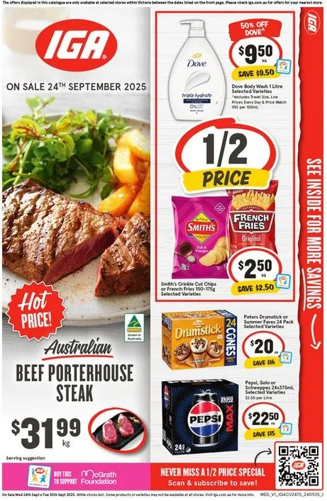  IGA Xpress catalogues  - Catalogue valid from 23 September to 24 September 2025 - page 1