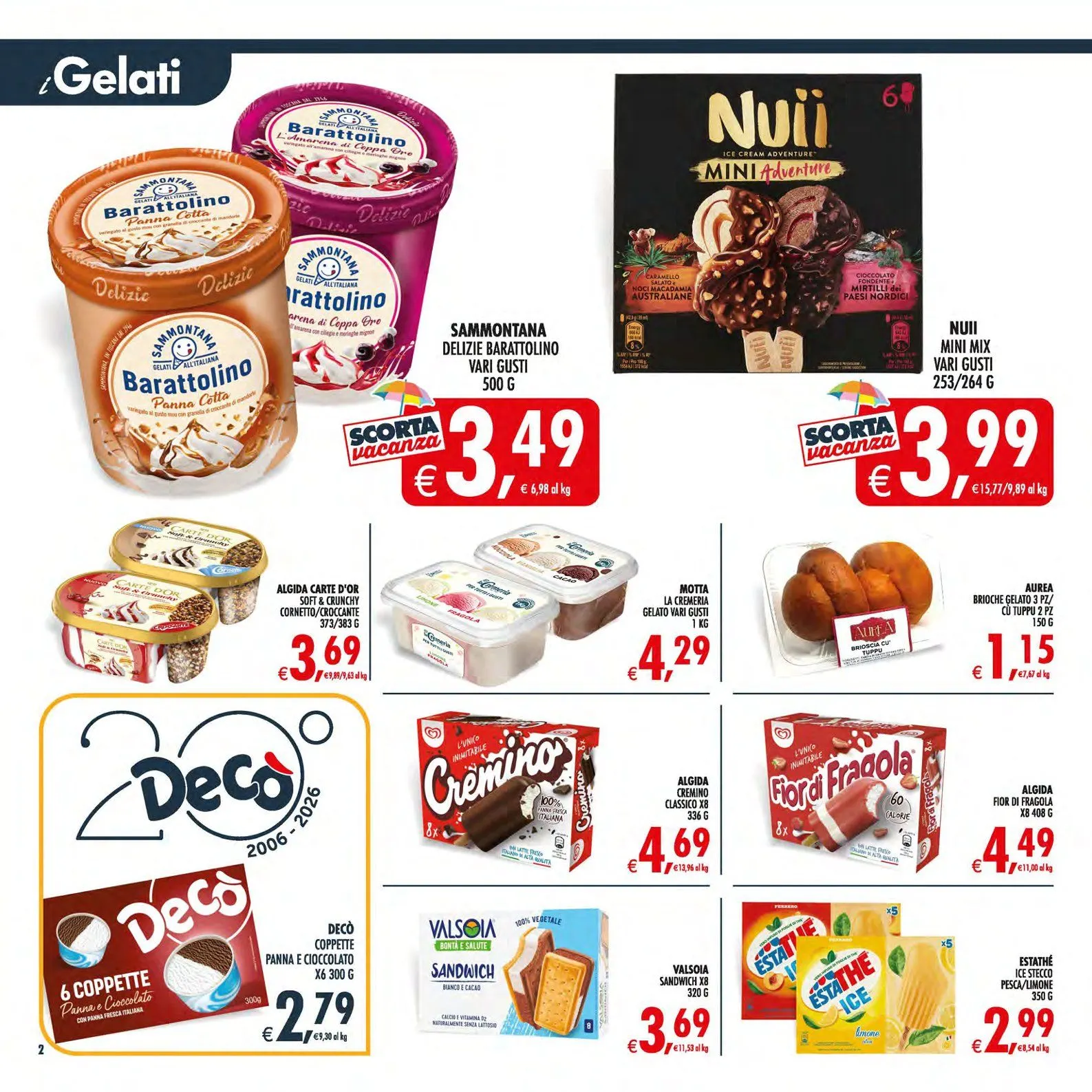 Volantini Deco Supermercati da 21 luglio a 31 luglio di 2026 - Pagina del volantino 2