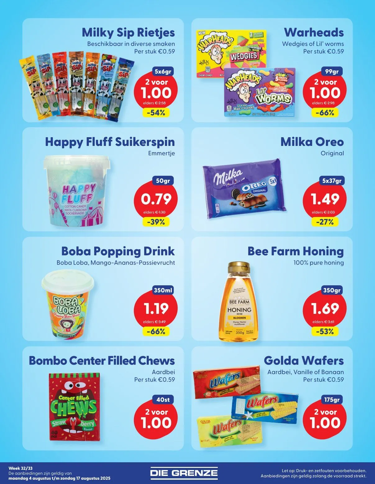 Die Grenze Aanbiedingen van 4 augustus tot 17 augustus 2025 - Folder pagina 2