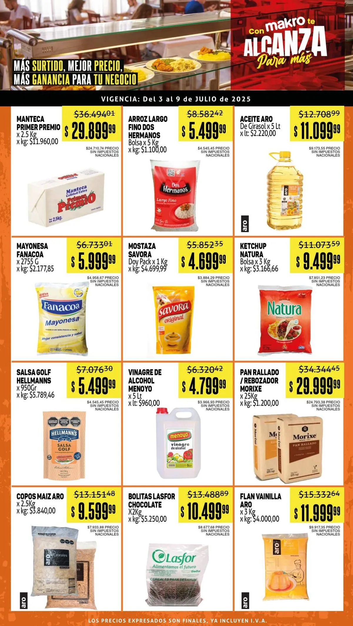 Ofertas de Ofertas Makro Sales 3 de julio al 9 de julio 2025 - Página 2 del catálogo