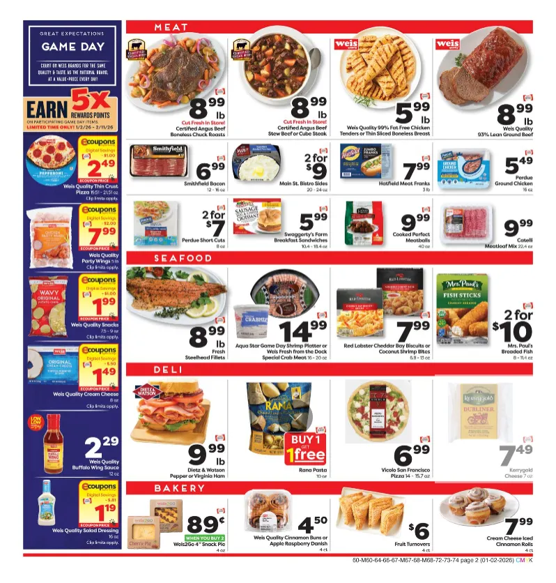 Weekly ad Weis Sales from January 2 to January 7 2026 - Page 2