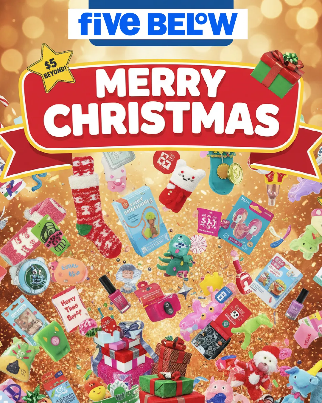 Weekly ad Five Below Sales from December 9 to December 22 2025 - Page 1