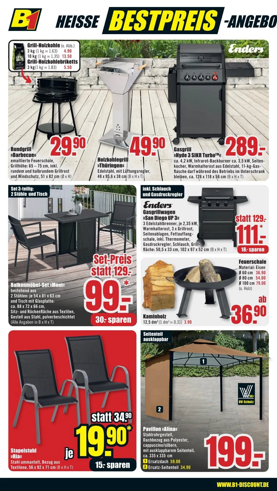 B1 Discount Baumarkt Angebote von 18. April bis 24. April 2026 - Prospekt seite 2