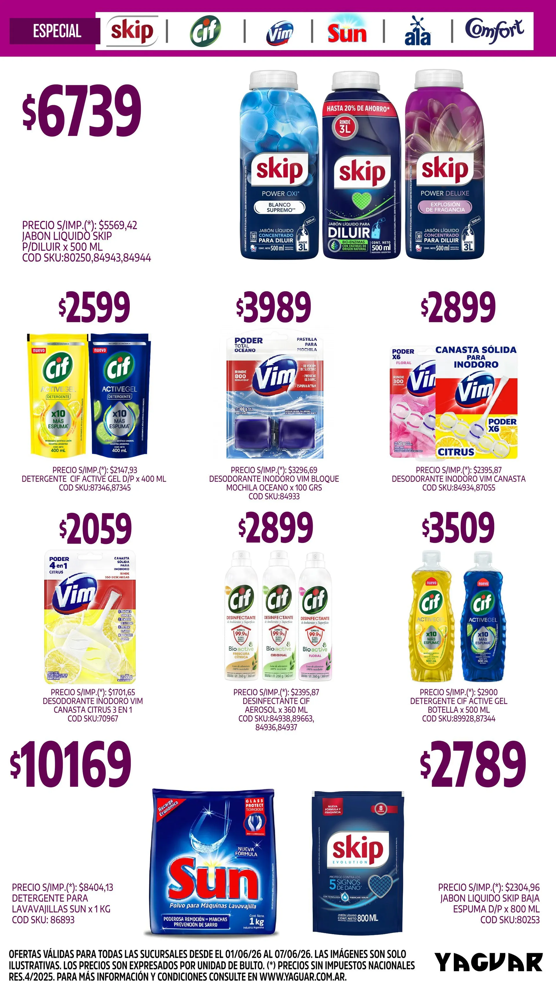 Ofertas de Yaguar  Ofertas 1 de junio al 7 de junio 2026 - Página 2 del catálogo