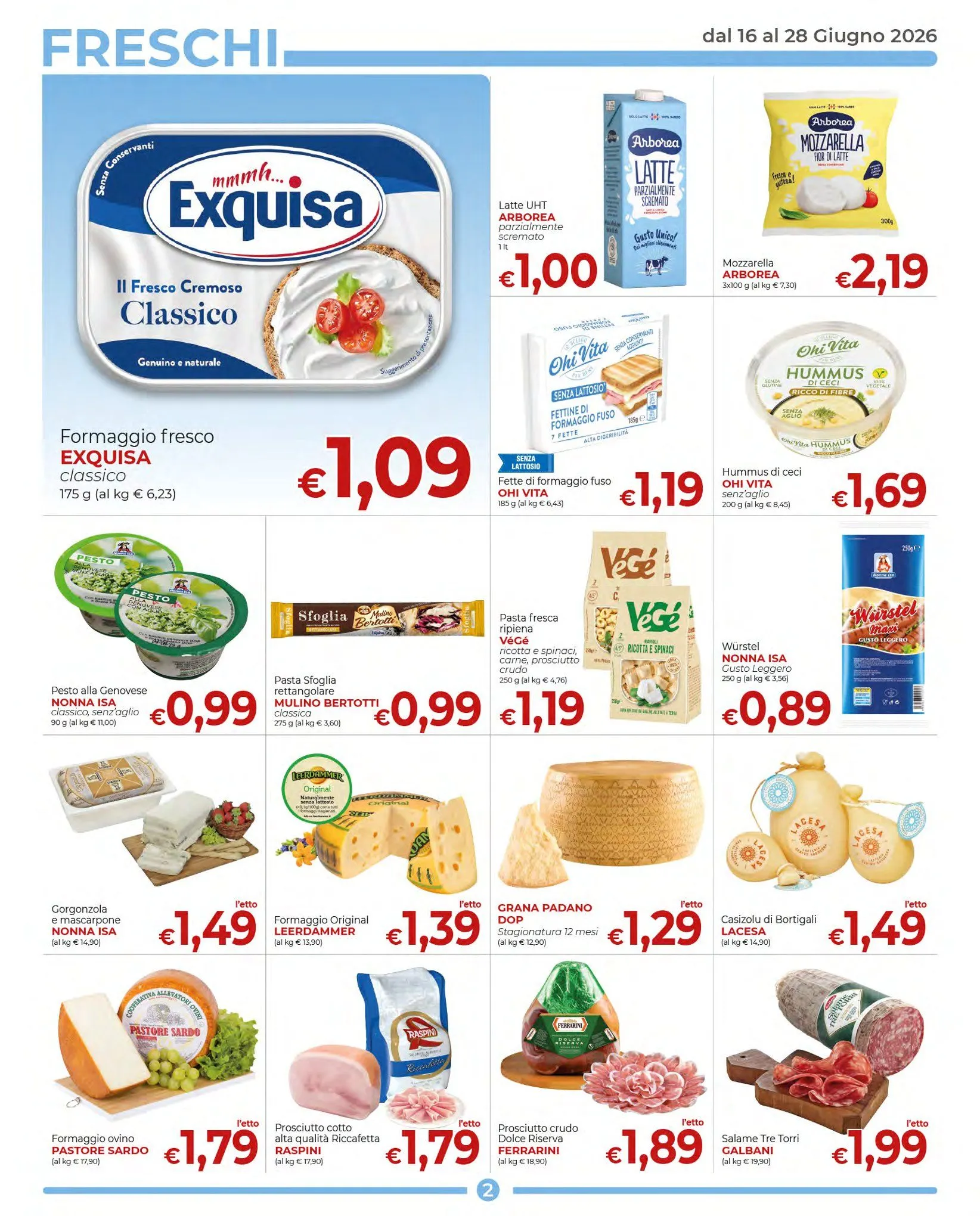 Volantini Supermercati Nonna Isa da 16 giugno a 28 giugno di 2026 - Pagina del volantino 2