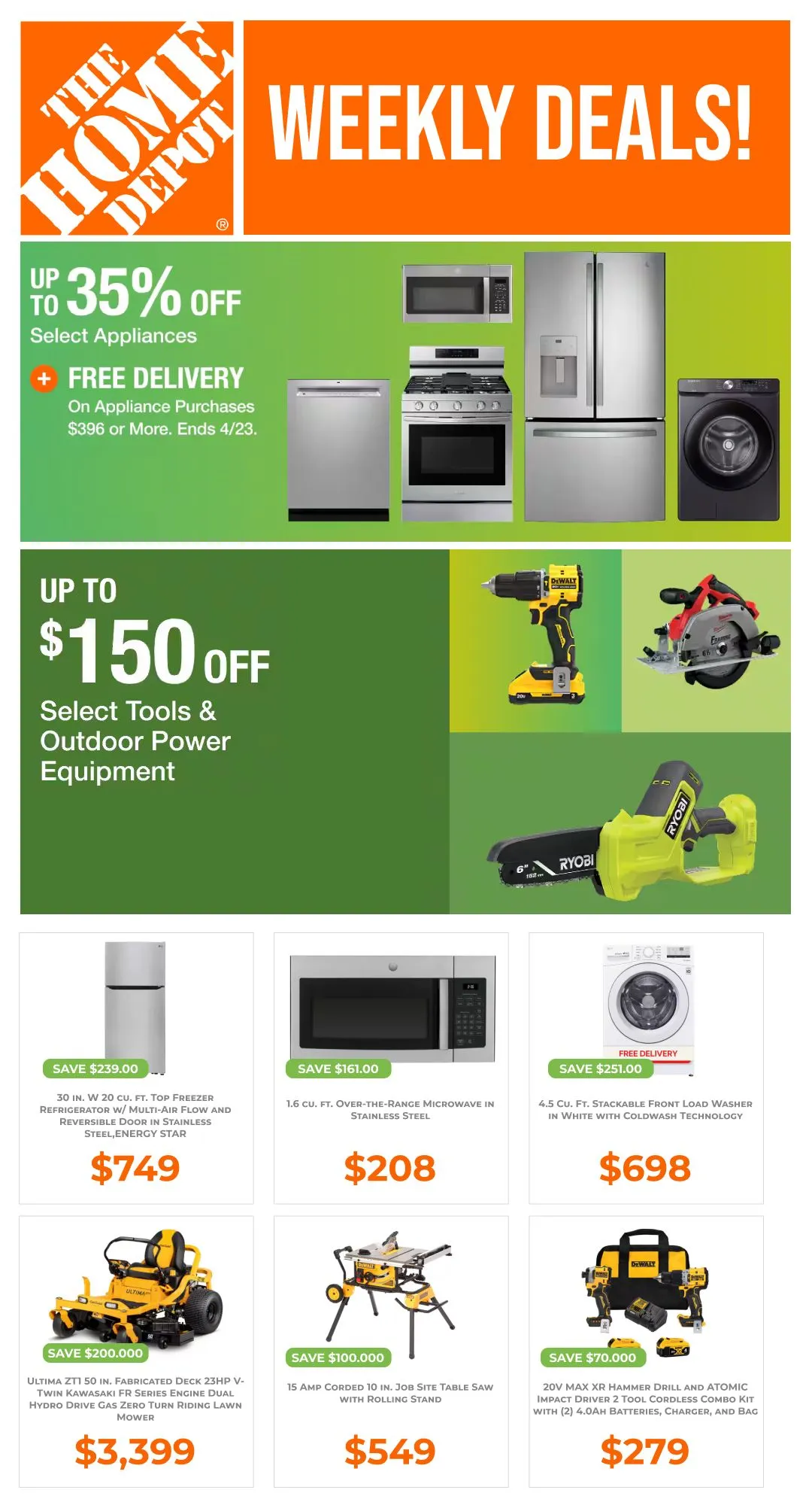 Weekly ad Weekly ads from April 15 to April 30 2025 - Page 1