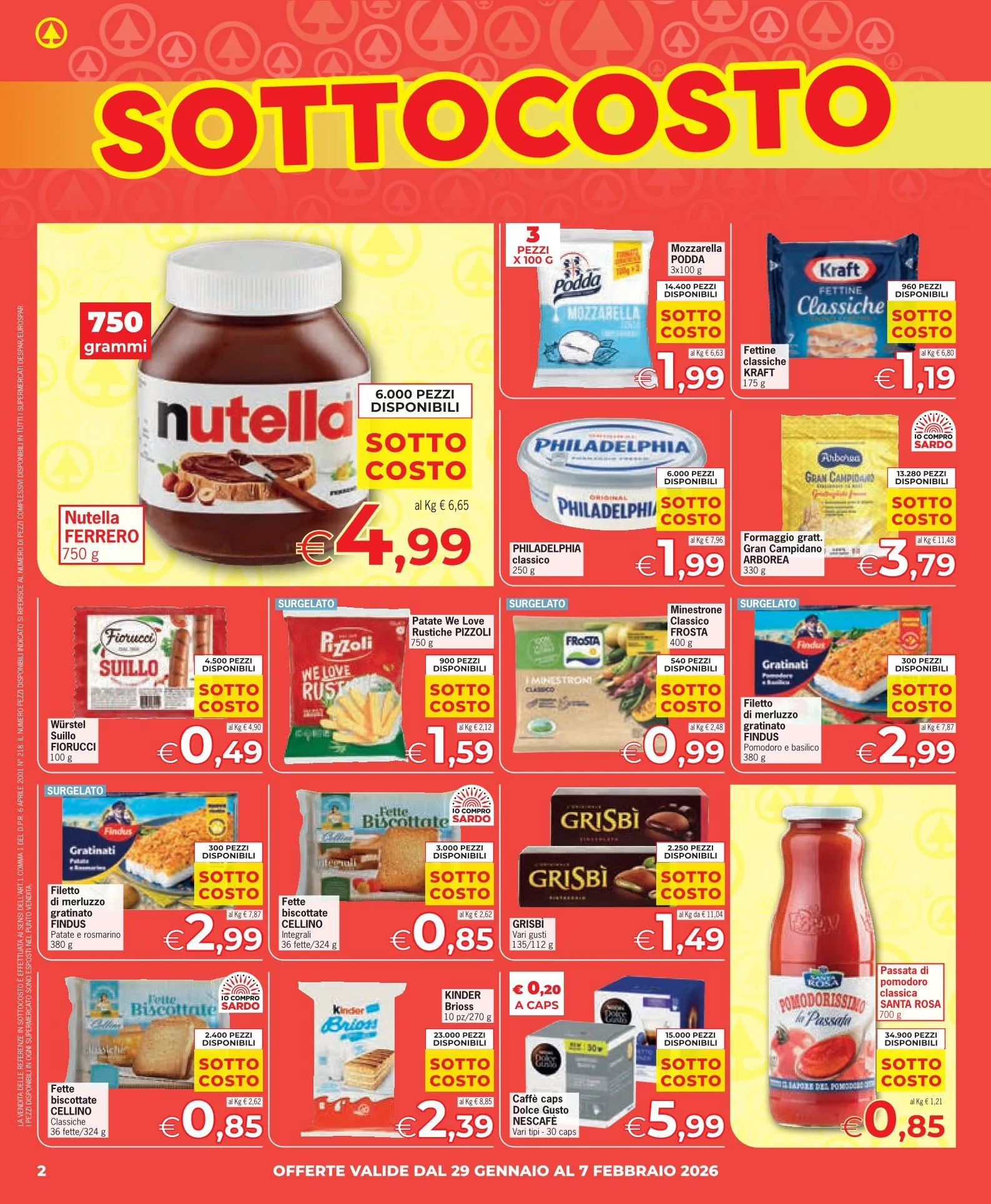 Volantini Eurospar da 29 gennaio a 7 febbraio di 2026 - Pagina del volantino 2