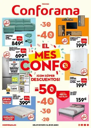 Catálogo de Conforama Ofertas 30 de mayo al 25 de junio 2025 - Página 