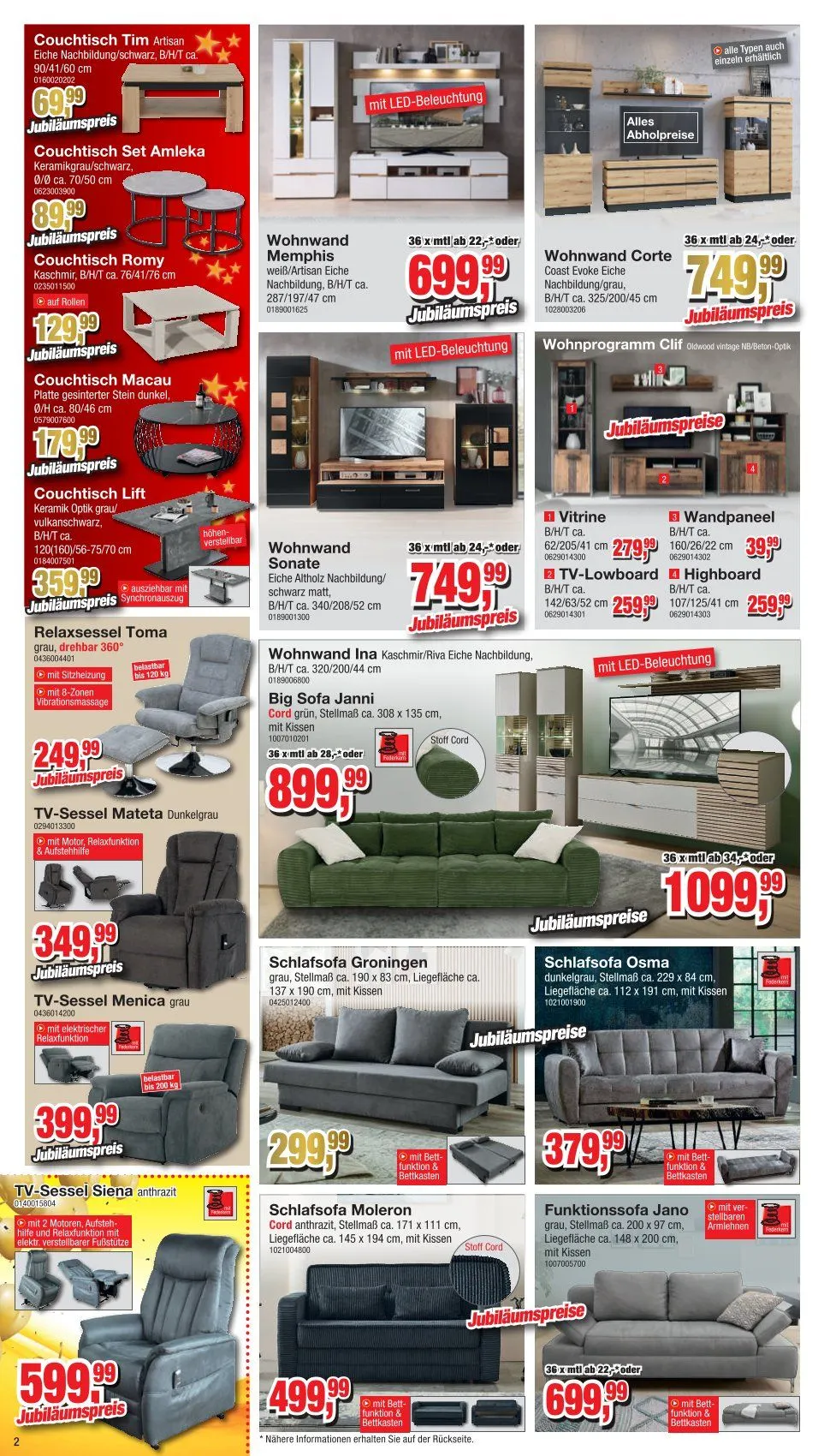 Möbelfundgrube Angebote von 11. Dezember bis 23. Dezember 2025 - Prospekt seite 2