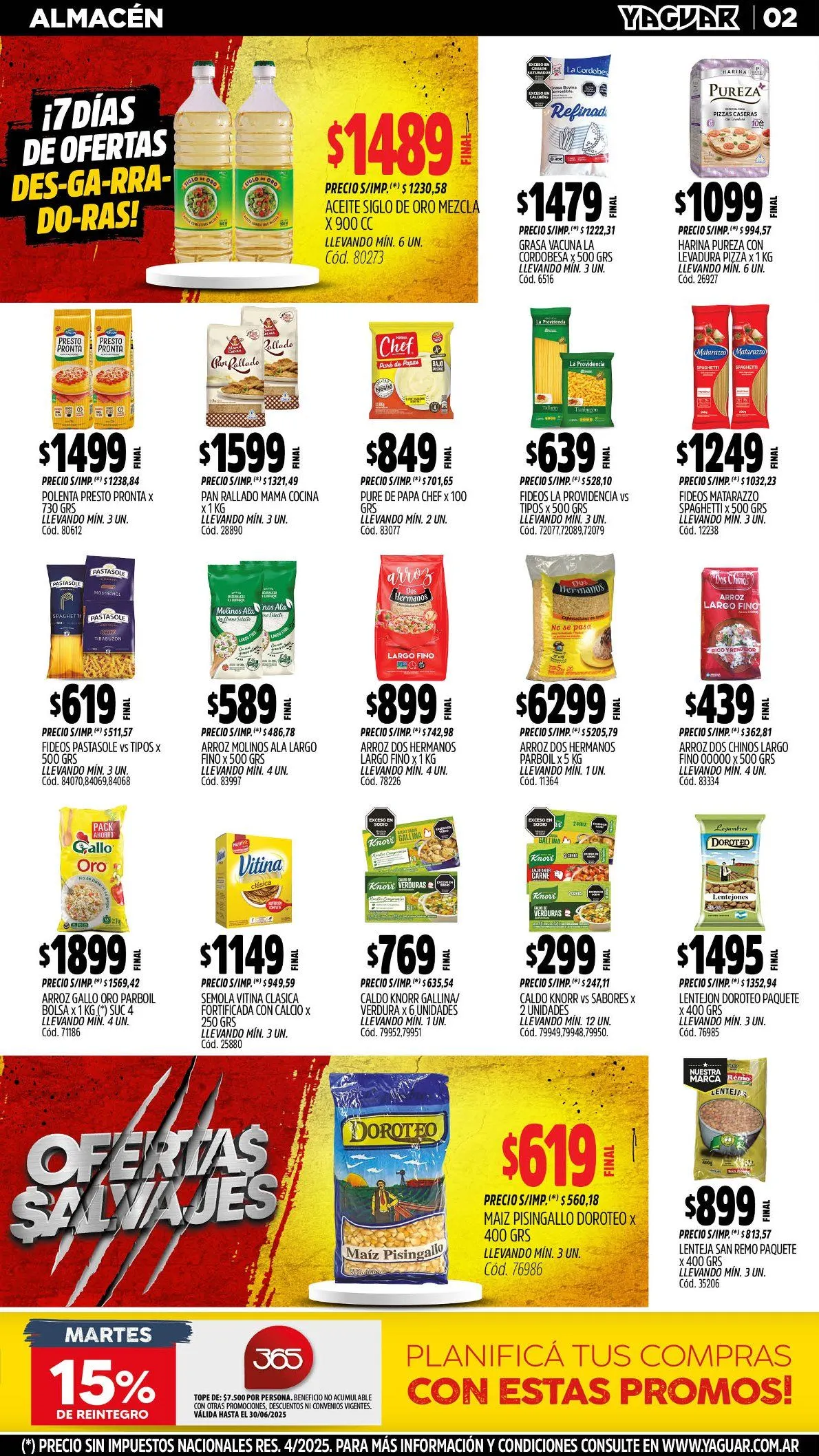 Ofertas de Yaguar Ofertas 30 de junio al 7 de julio 2025 - Página 2 del catálogo