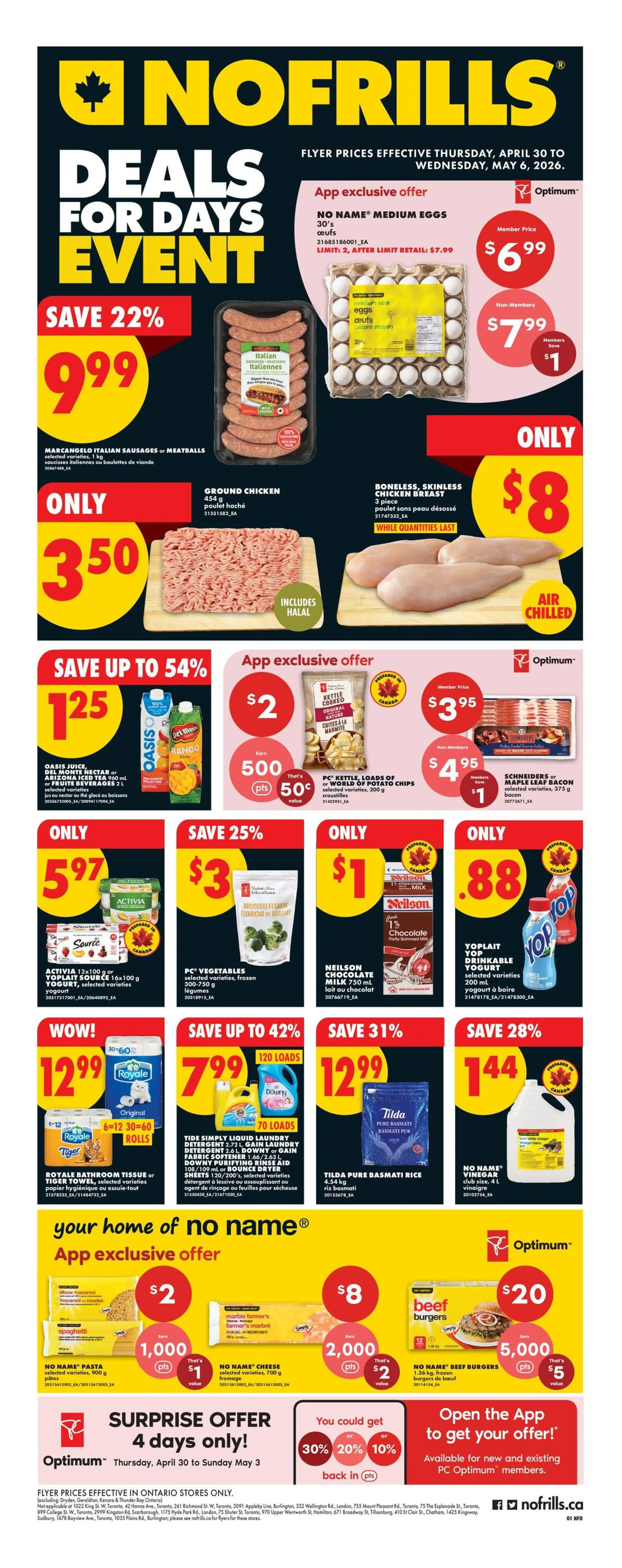 No Frills Sales from May 4 to May 9 2026 - flyer page 2