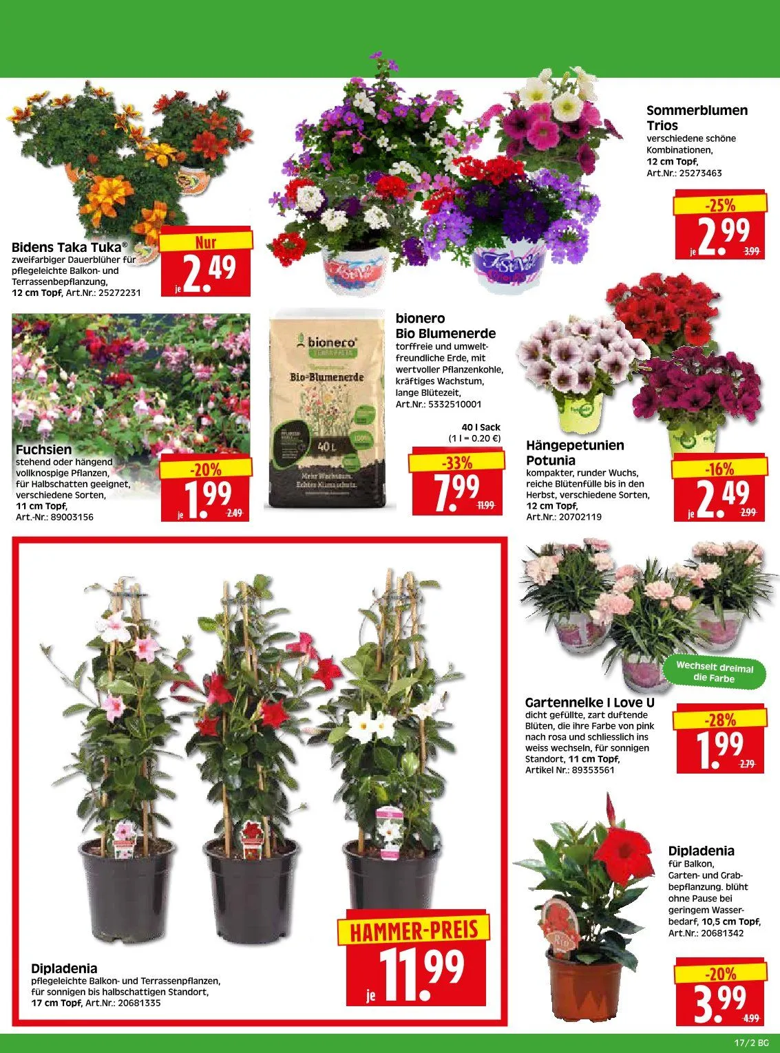  Herkules Baumarkt von 20. April bis 25. April 2026 - Prospekt seite 2