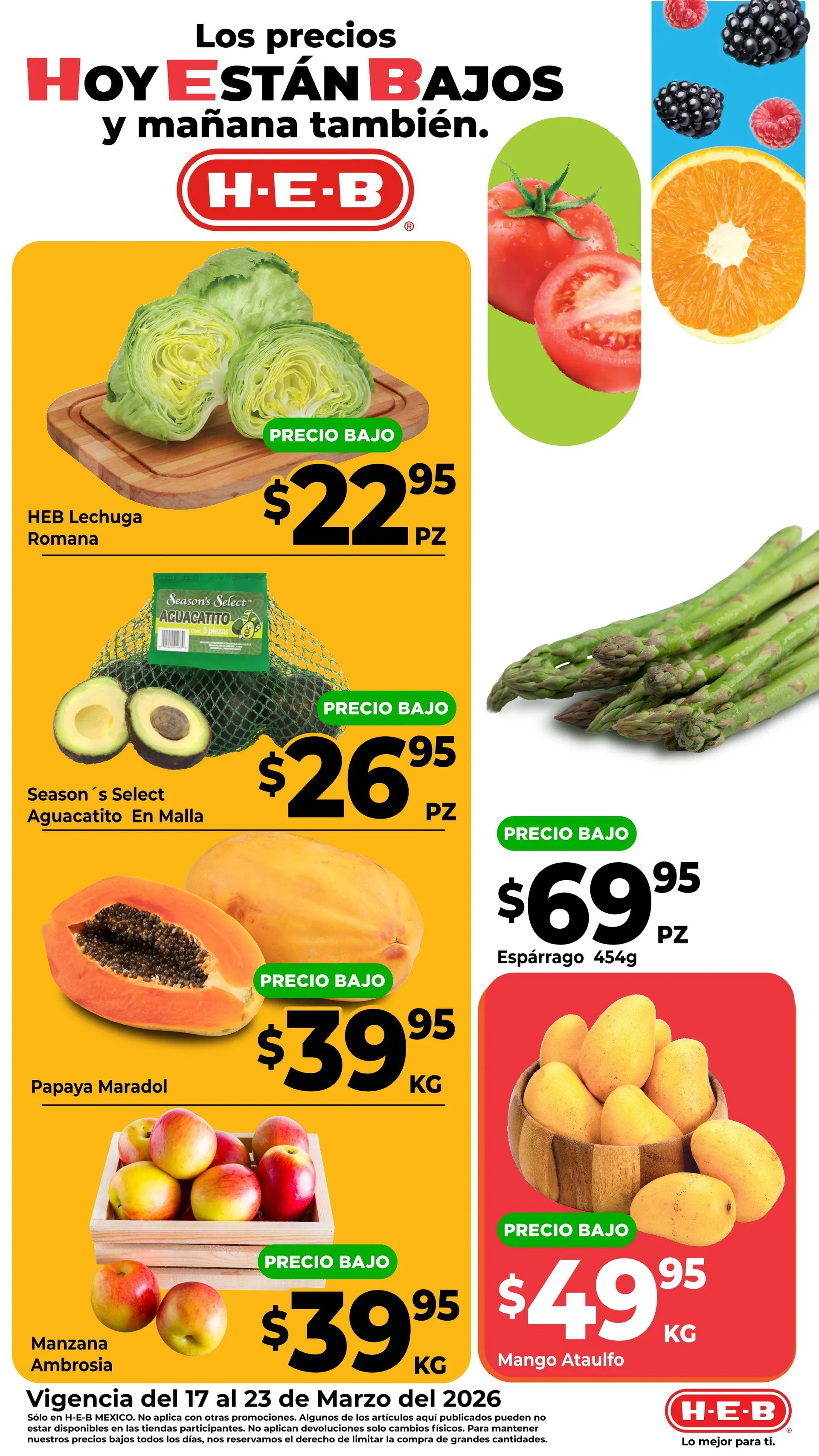 Catálogo de H-E-B catálogos y ofertas 20 de marzo al 24 de marzo 2026 - Pagina 2